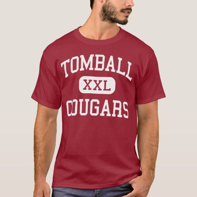 T-shirt Tomball - pumas - junior - Tomball le Texas (Devant)