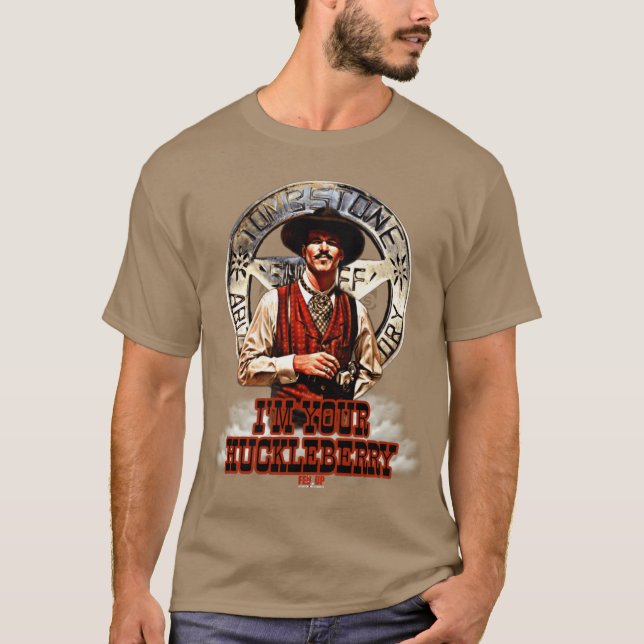 T-shirt Tombe de Doc Holliday Tombstone 1993 (Devant)