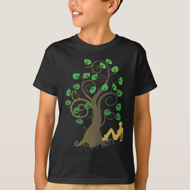 T-shirt Tombé de l'arbre généalogique (Devant)