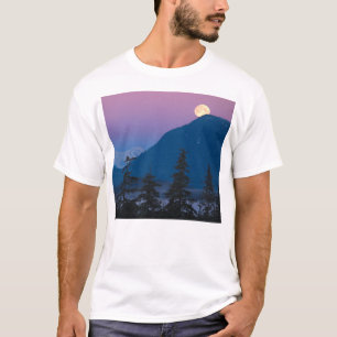 T-shirt Tombe nocturne en Alaska