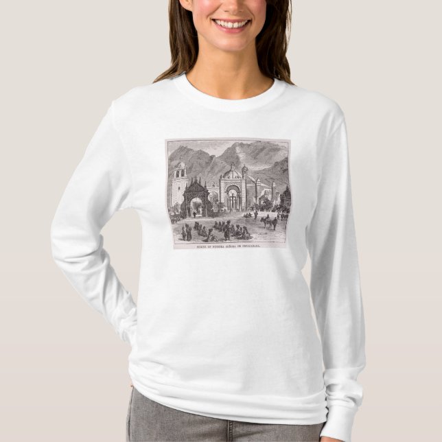 T-shirt Tombeau de Nuestra Senora de Copacabana (Devant)