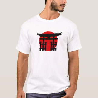 T-shirt Tombeau de Shinto de Japonais