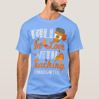 T-shirt Tomber en amour avec l'enseignement maternelle Ens