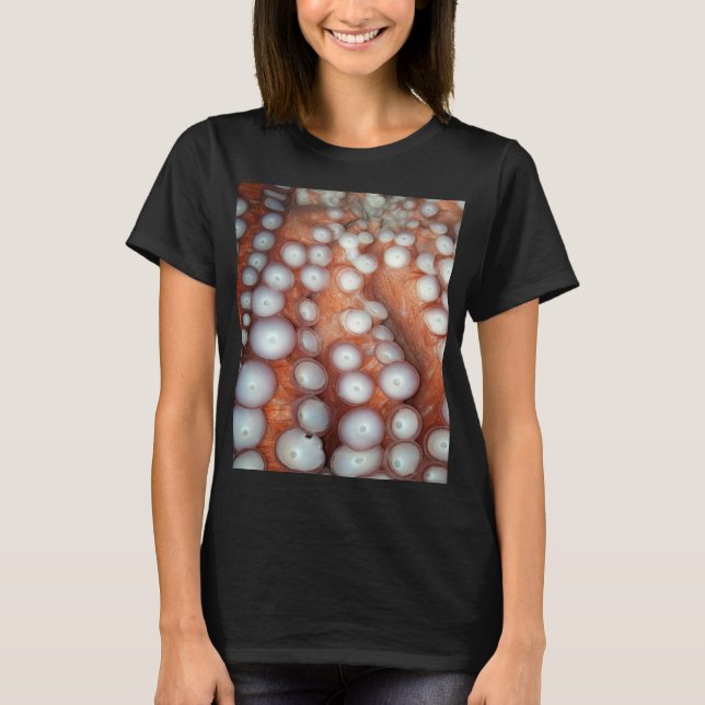 T-shirt Tomber près de la pieuvre (Devant)