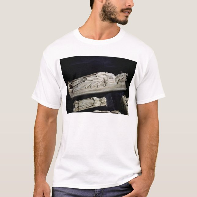 T-shirt Tombes de Robert II "" Jean pieuse I (Devant)
