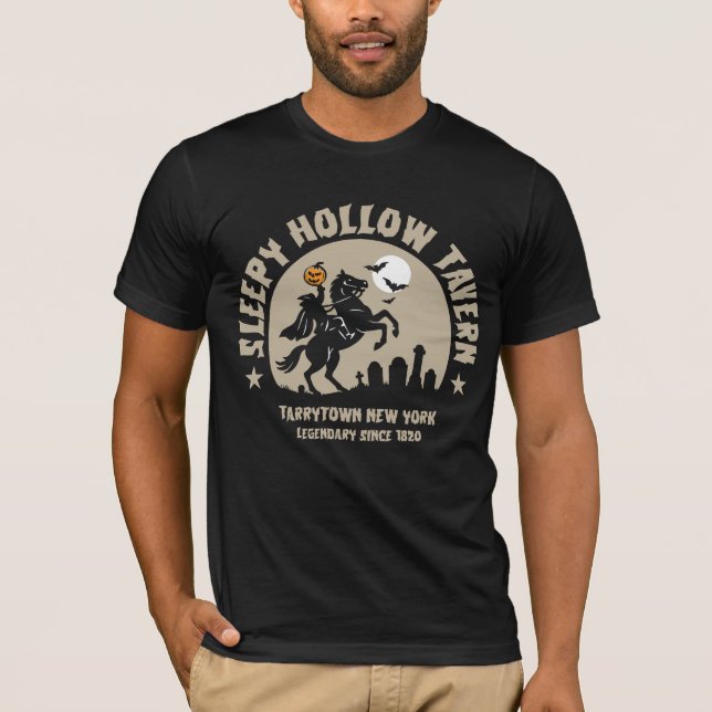 T-shirt Tombstone Sleepy Hollow Tavern (Devant)