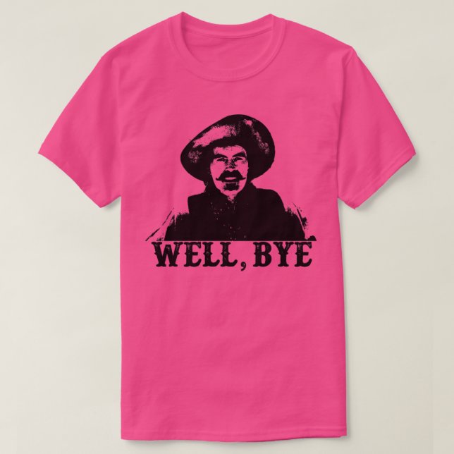 T-shirt Tombstone Well Bye (Design devant)