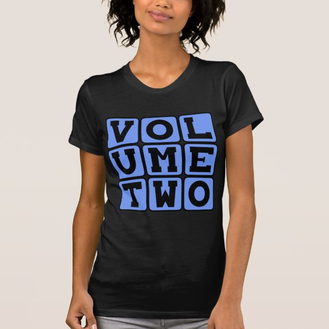 T-shirt Tome deux, Deuxième volume (Devant)
