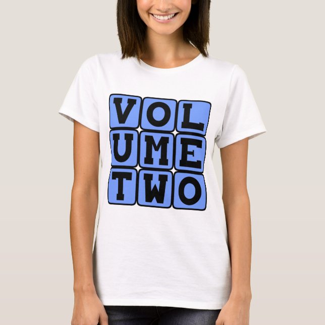T-shirt Tome deux, Deuxième volume (Devant)