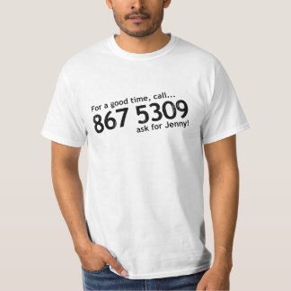 T-shirt Tommy 867 5309 Tutone