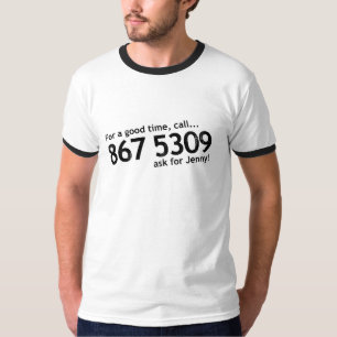 T-shirt Tommy 867 5309 Tutone