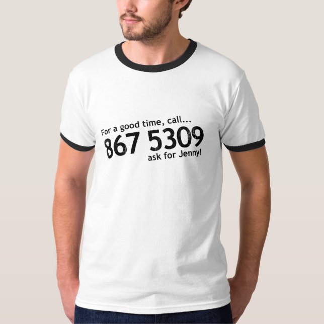 T-shirt Tommy 867 5309 Tutone (Devant)