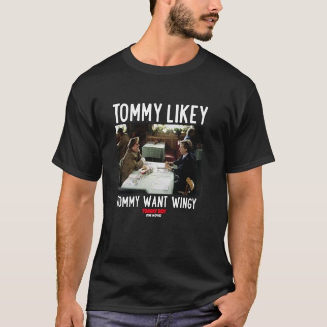 T-shirt Tommy Boy Tommy Likey (Devant)