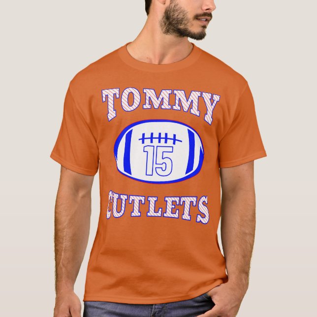 T-SHIRT TOMMY CUTLETS 2 (Devant)
