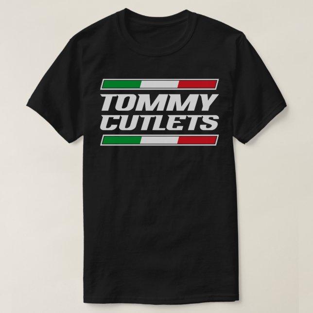 T-shirt Tommy DeVito Connu Comme Tommy Cutlets v14 (Design devant)