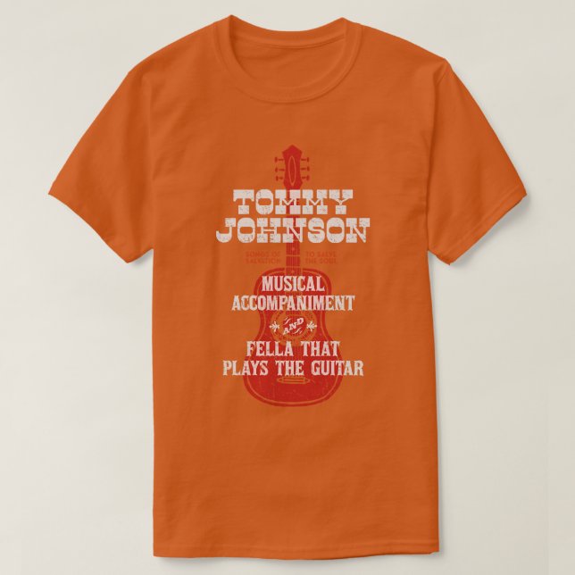 T-shirt Tommy Johnson O Brother Où Es-Tu ? (Design devant)
