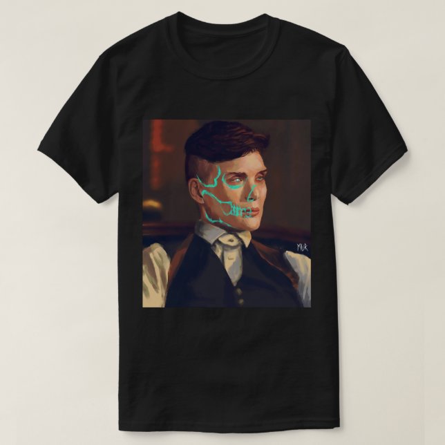 T-shirt Tommy Shelby Peaky Bli, frères de grâce (1) (Design devant)