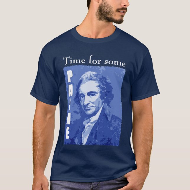 T-shirt TomPaine - "avance, suivent ou sortent de la (Devant)
