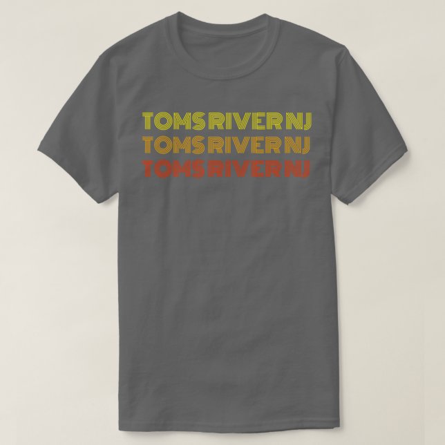 T-SHIRT TOMS RIVER (Design devant)