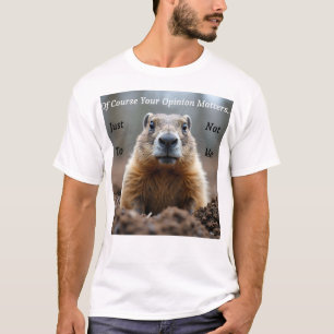 T-shirt Ton opinion compte sarcastique