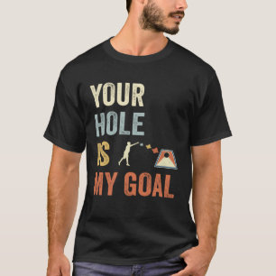 T-shirt Ton Trou Est Mon But Cornhole Papa Cornhole Champi