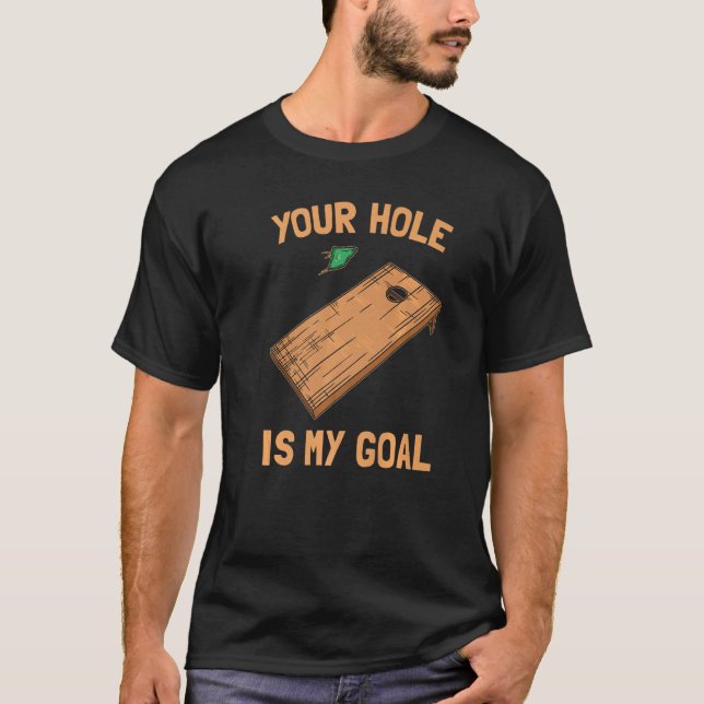 T-shirt Ton Trou Est Mon Objectif (Devant)
