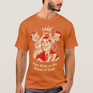 T-shirt Ton Voyage Ou Ton Mort Art De Papa Dit Vieux Homme