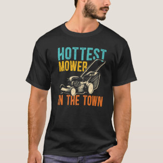 T-shirt Tondeuse à gazon la plus chaude pour hommes dans l