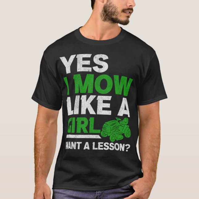 T-shirt Tondeuse à gazon S2 (69) (Devant)
