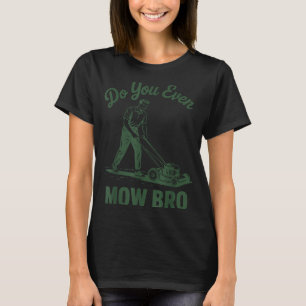 T-shirt Tondeuse à Pousser Papa Tu Tondu Frère Drôle Cadea