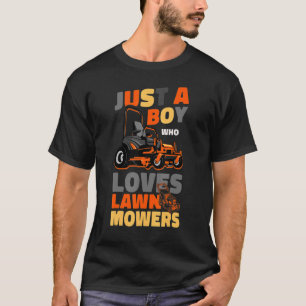 T-shirt tondeuse de pelouse papa père Landscaper tracteur
