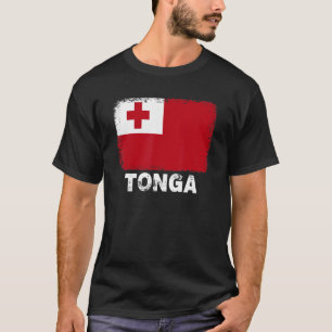 T-shirt Tonga Drapeau Appui Tonga Personnes Femmes Hommes