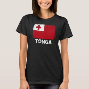 T-shirt Tonga Drapeau Appui Tonga Personnes Femmes Hommes