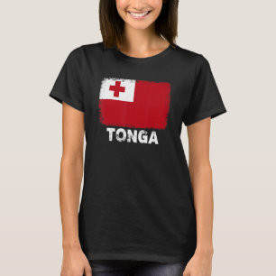 T-shirt Tonga Drapeau Appui Tonga Personnes Femmes Hommes