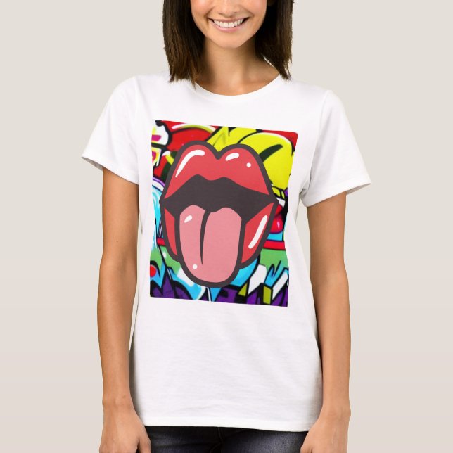 T-shirt Tongue Twister (Devant)