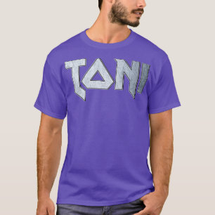T-shirt Toni en métal lourd