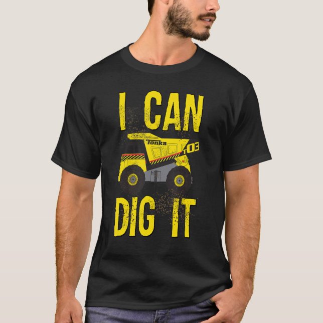 T-shirt Tonka Je Peux Le Creuser (Devant)