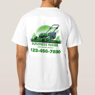 T-shirt Tonnage de pelouse professionnel Aménagement de lo