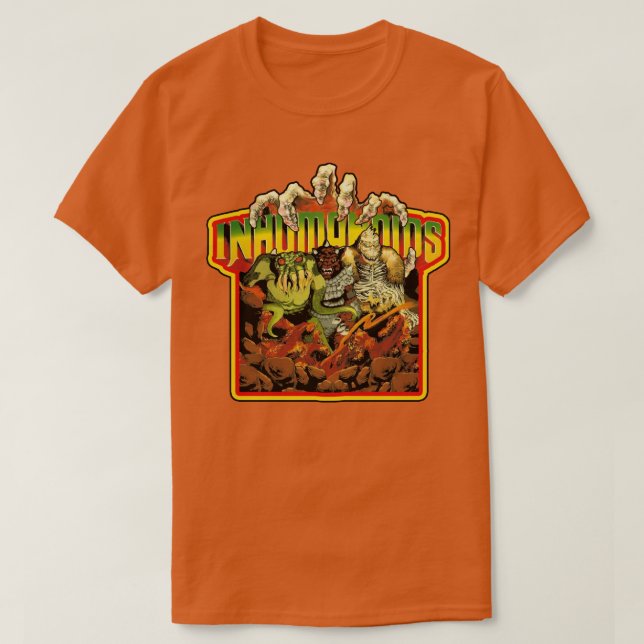 T-shirt Tons classiques des années 80 Toyline Inhumanoïdes (Design devant)