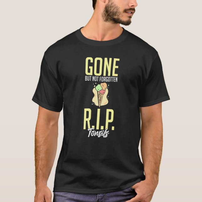 T-shirt Tonsillectomie Tonsil Enlèvement Tonsil Récupérati (Devant)