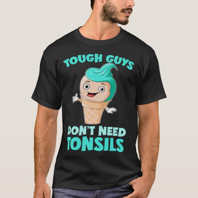 T-shirt Tonsils Chirurgie Tonsillectomie Récupération (Devant)