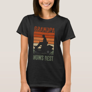 T-Shirt Tonte de Pelouse - Grand-Père Tond le Mieu