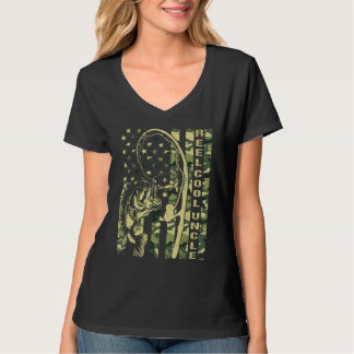 T-shirt Tonton Caméléon Drapeau Américain Hommes Reel Cool