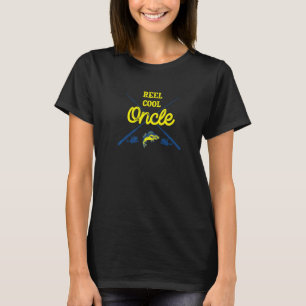 T-shirt Tonton pêche super cool Humour de pêcheur Citation