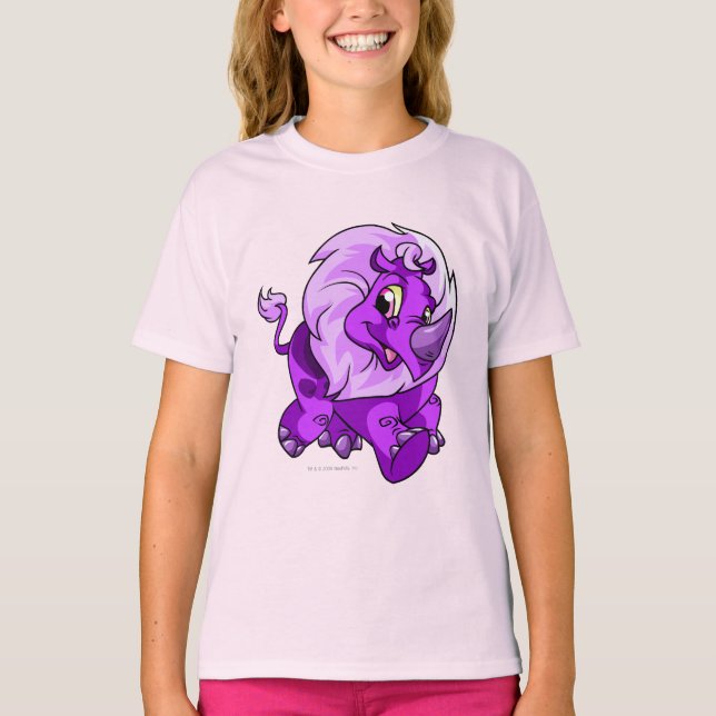 T-shirt Tonu violet (Devant)