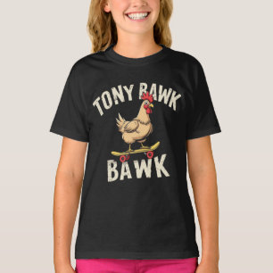 T-shirt Tony Bawk poulet