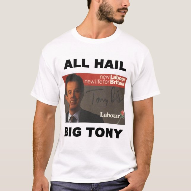 T-shirt Tony Blair (Devant)
