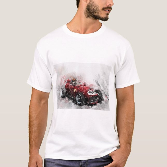 T-shirt Tony Brooks Ferrari (Devant)