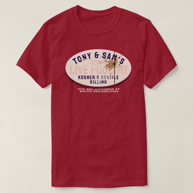 T-shirt TONY et SAM'S CASHER et GENTIL (Design devant)