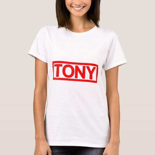 T-shirt Tony Stamp (Devant)